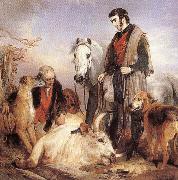 Sir Edwin Landseer Death of the Wild Bull Spain oil painting artist